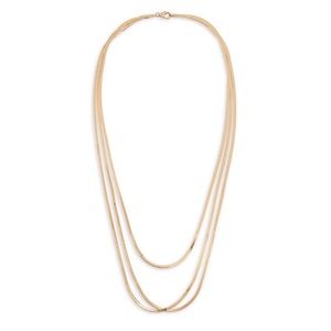 Lana Jewelry
Liquid 14K Gold 3-Strand Layering Necklace